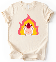 Chick And Flame T-Shirt