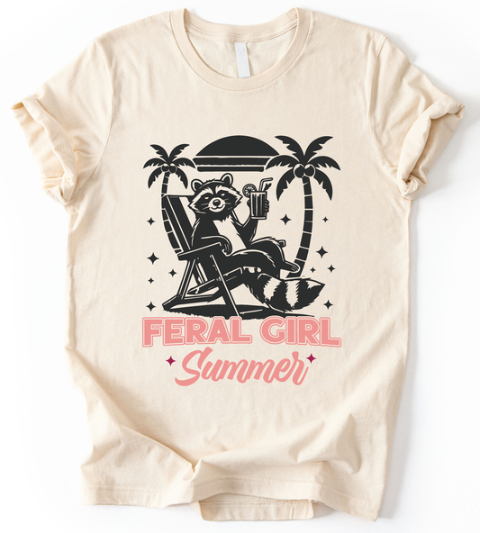 Feral Girl Summer T-Shirt