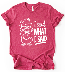 I Said What T-Shirt