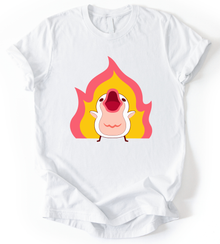 Chick And Flame T-Shirt
