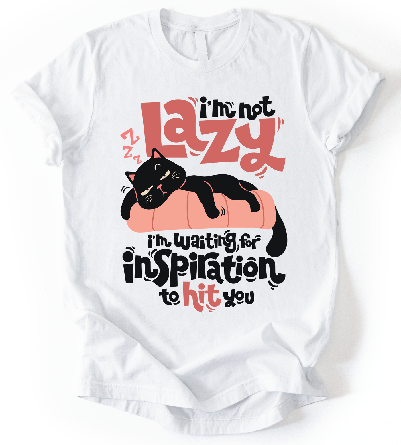 Lazy Im Waiting T-Shirt