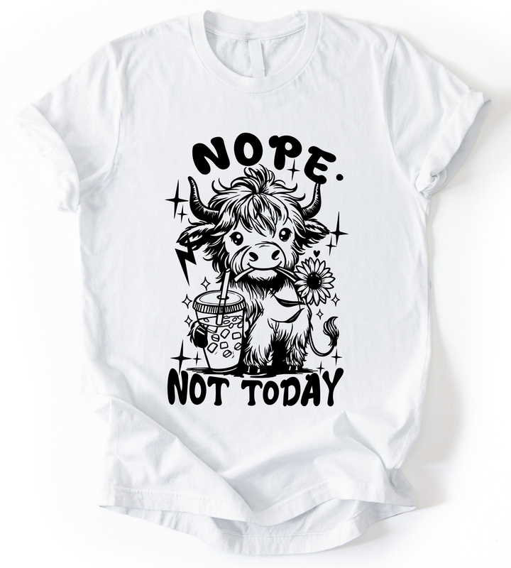 Nope Not Today T-Shirt alternate view